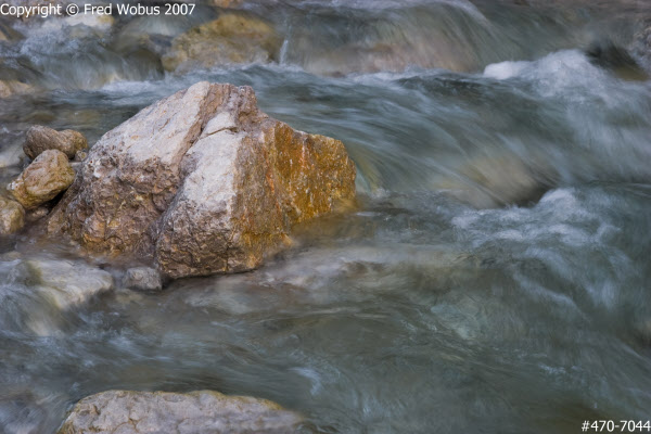 Glistening rock