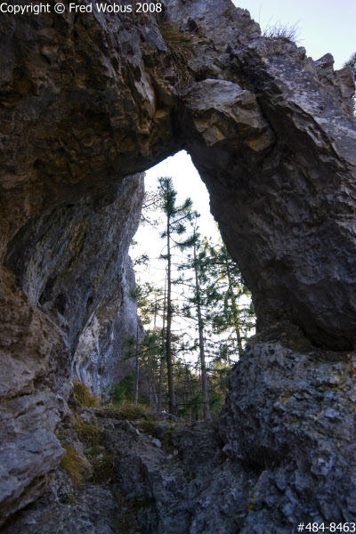 Window in rock