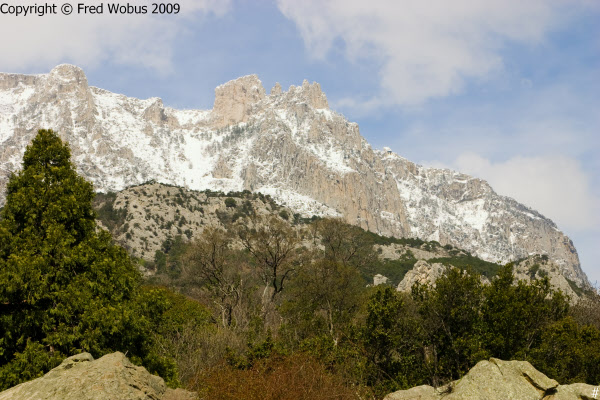 Crimean mountains