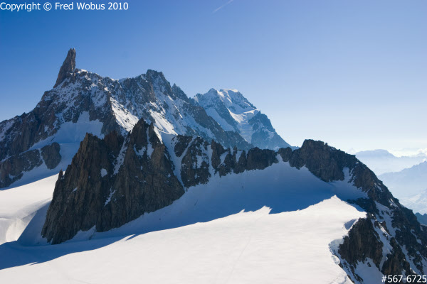 Dent du Gant and Grandes Jorasses